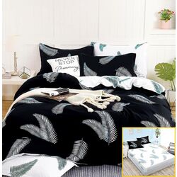 Постельное белье Elegant Home 7560-c (Black/White) Thumb