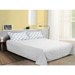 Lenjerie de pat Elegant Home 7987-c (White/Grey) Thumb