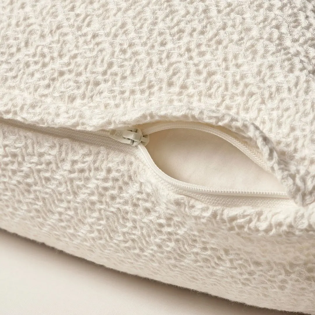 Husa pentru perna Ikea Hedsav 50x50 (Alb) - 3