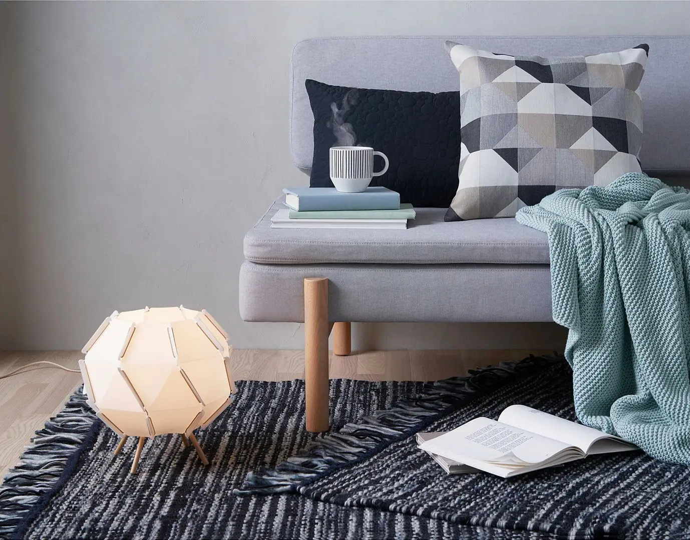 Husa pentru perna Ikea Svartho 50x50 (Bej) - 3
