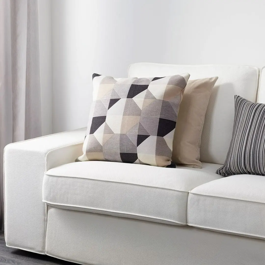 Husa pentru perna Ikea Svartho 50x50 (Bej) - 4