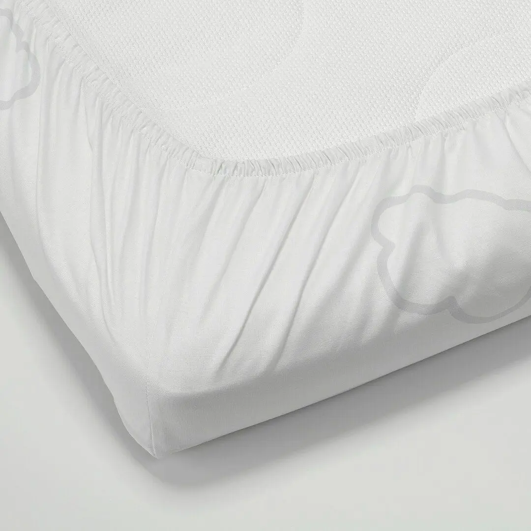 Lenjerie de pat pentru copii Ikea Ringduva 60x120 (Alb/Gri)