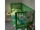 Lenjerie de pat pentru copii Ikea Gronfink 60x120 (Verde/Turcoaz)