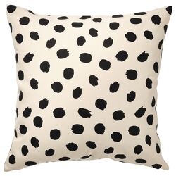 Fata de perna Ikea Oddny 50x50 (Alb/Negru)