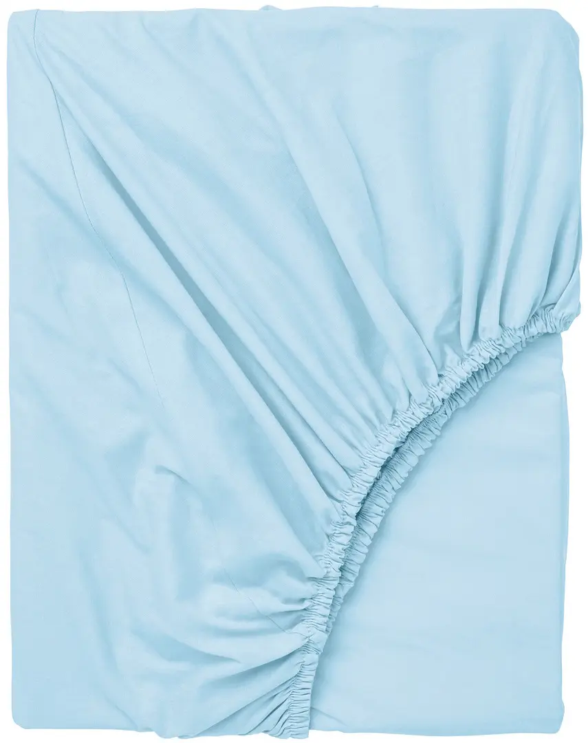 Cearsaf cu elastic Ikea Dvala 120x200 (Bleu)