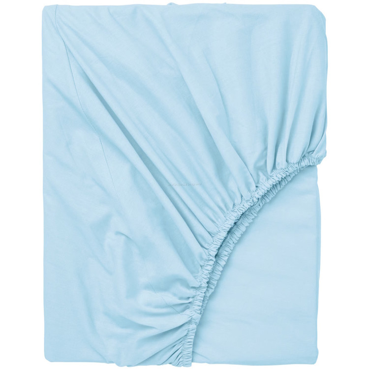 Cearsaf cu elastic Ikea Dvala 160x200 (Bleu)