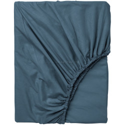Cearşaf cu elastic Ikea Dvala 160x200 (Albastru)