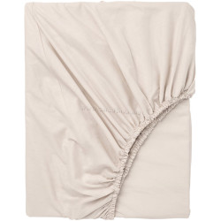 Простынь на резинке Ikea Dvala 90x200 (Бежевый)