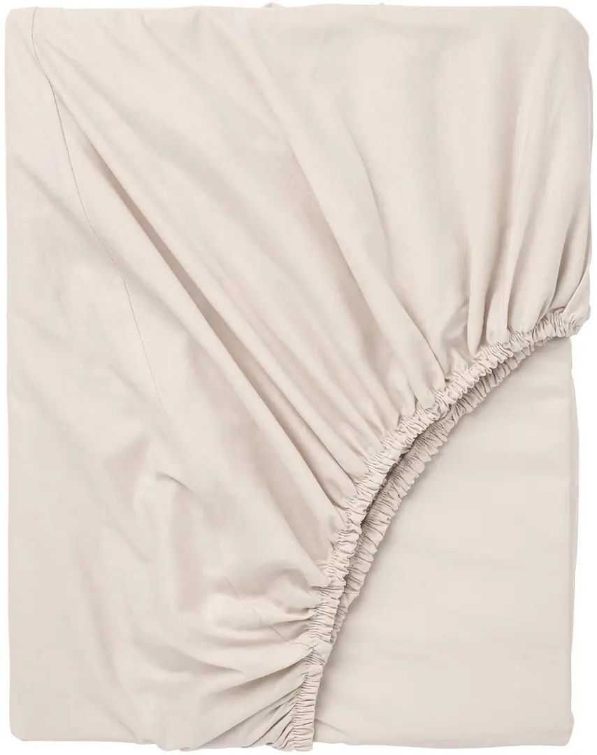 Cearsaf cu elastic Ikea Dvala 90x200 (Bej)