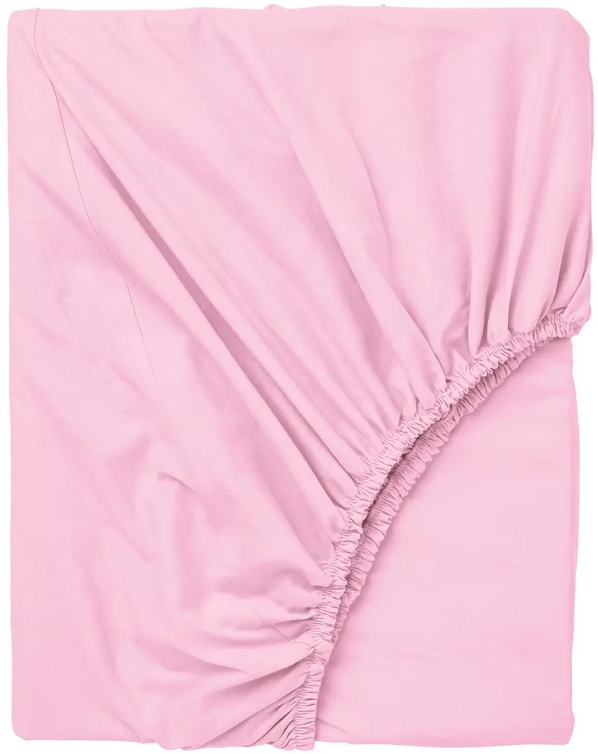 Cearsaf cu elastic Ikea Dvala 90x200 (Roz)