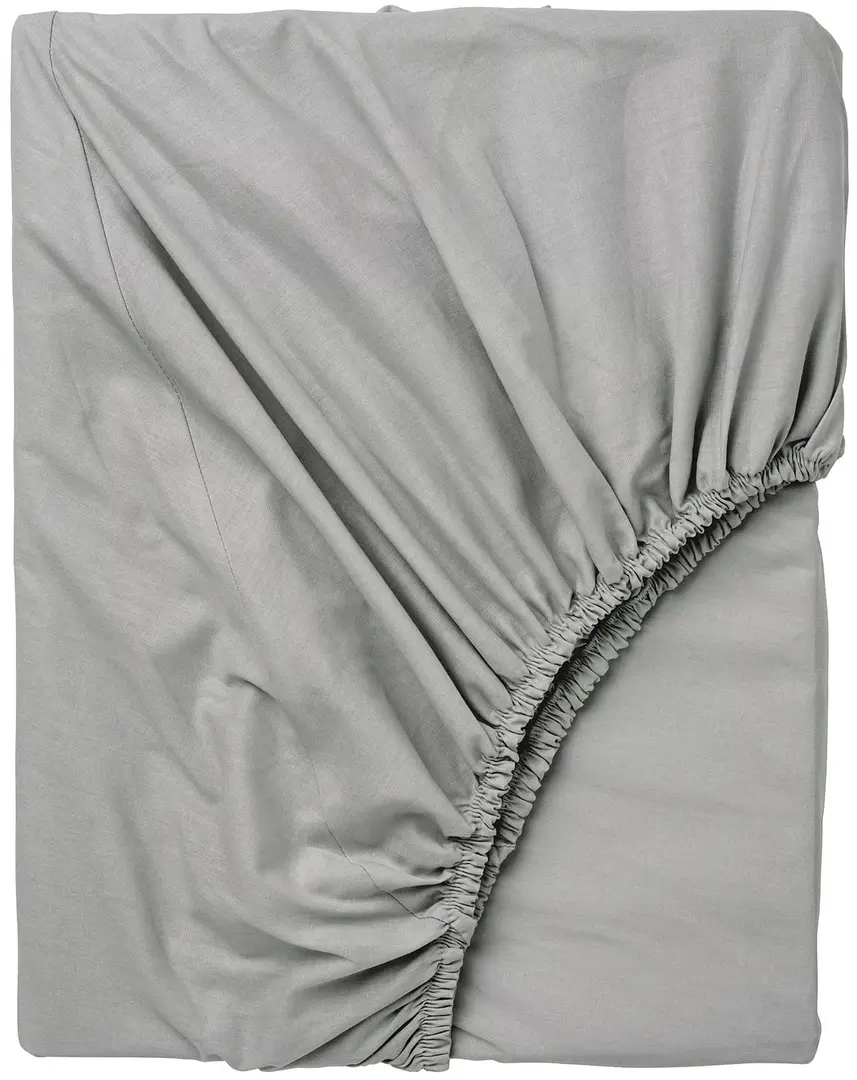 Cearşaf cu elastic Ikea Dvala 90x200 (Gri)