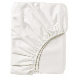 Простынь на резинке Ikea Nattjasmin 160x200 (Белый)