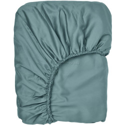 Cearşaf cu elastic Ikea Nattjasmin 90x200 (Albastru-Verde)