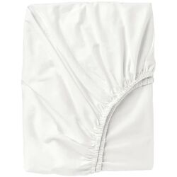 Простынь на резинке Ikea Ullvide 140x200 (Белый)