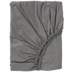 Простынь на резинке Ikea Ullvide 140x200 (Серый)