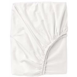 Cearsaf cu elastic Ikea Ullvide 180x200 (Alb)