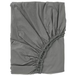 Простынь на резинке Ikea Ullvide 180x200 (Серый)