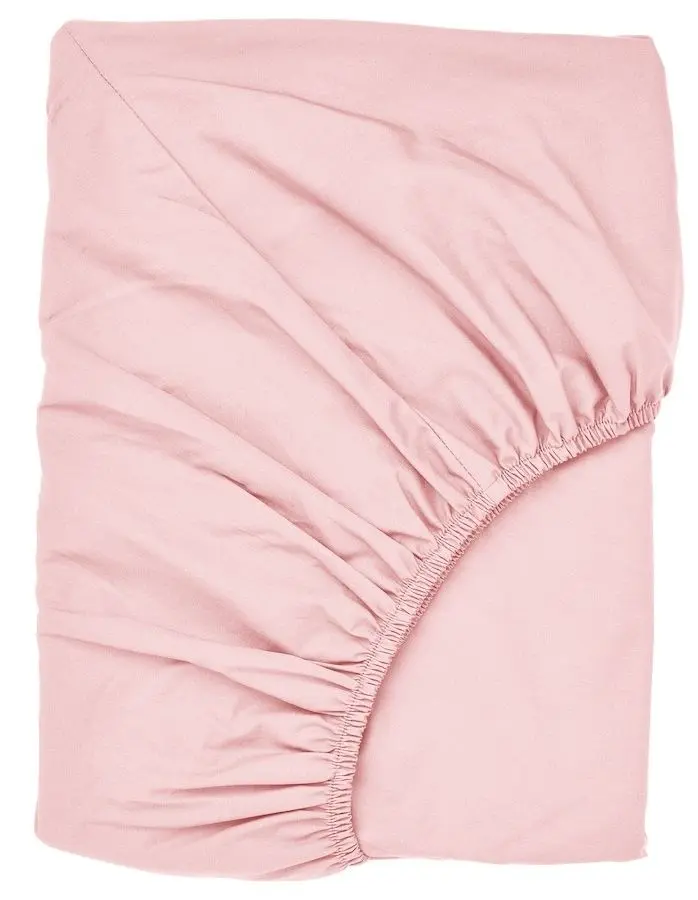 Cearsaf cu elastic Ikea Ullvide 180x200 (Roz Deschis)