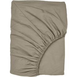 Простынь на резинке Ikea Ullvide 80x200 (Серо-бежевый)