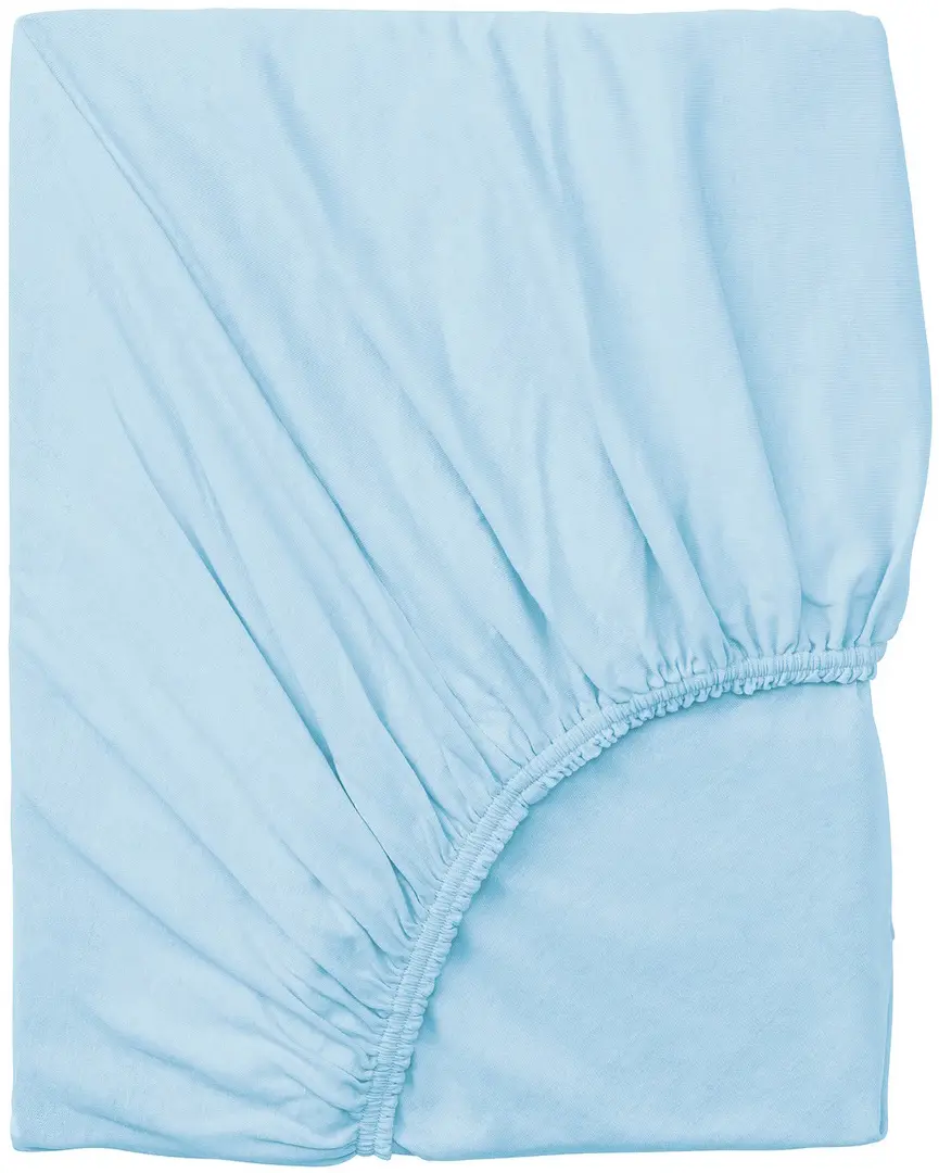 Cearşaf cu elastic Ikea Varvial 120x200 (Bleu)