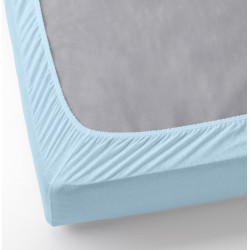 Простынь на резинке Ikea Varvial 180x200 (Голубой) Thumb