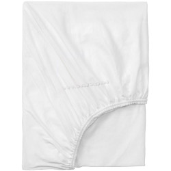 Простынь на резинке Ikea Varvial 80x200 (Белый)