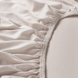 Cearşaf cu elastic Ikea Varvial 80x200 (Bej) Thumb