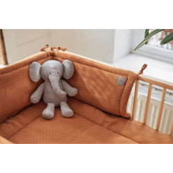 Bara de protectie pentru patut Jollein Bliss Knit (Caramel) Thumb