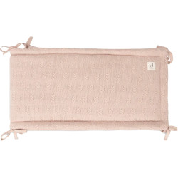 Бортик для детской кровати Jollein Grain Knit (Wild Rose) Thumb