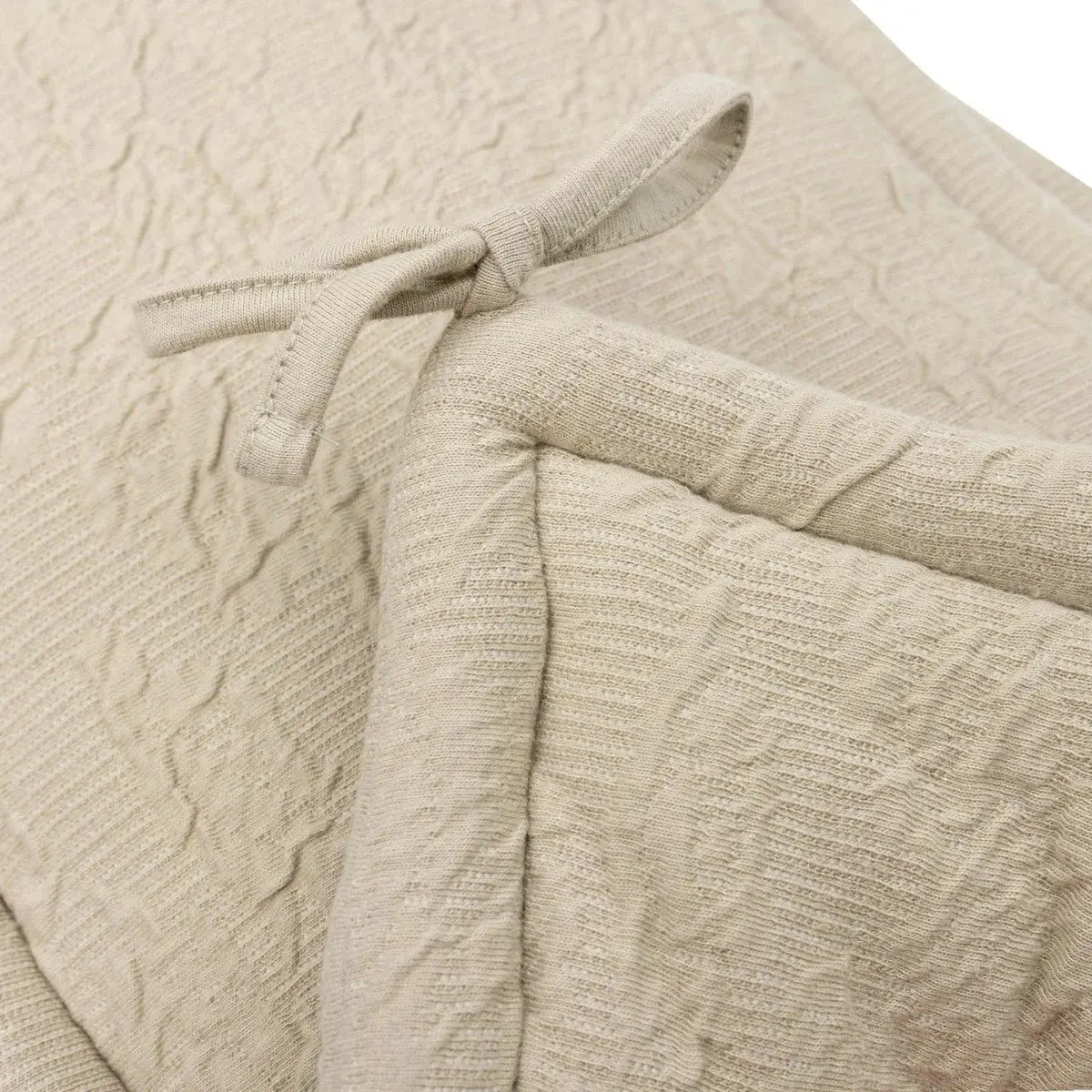 Бортик для детской кровати Jollein Soft Waves (Olive Green) - 5