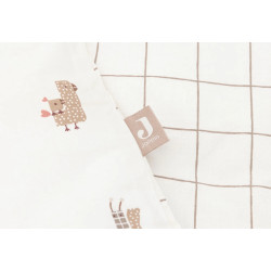 Lenjerie de pat pentru copii Jollein 140x100 (Animal Friends) Thumb