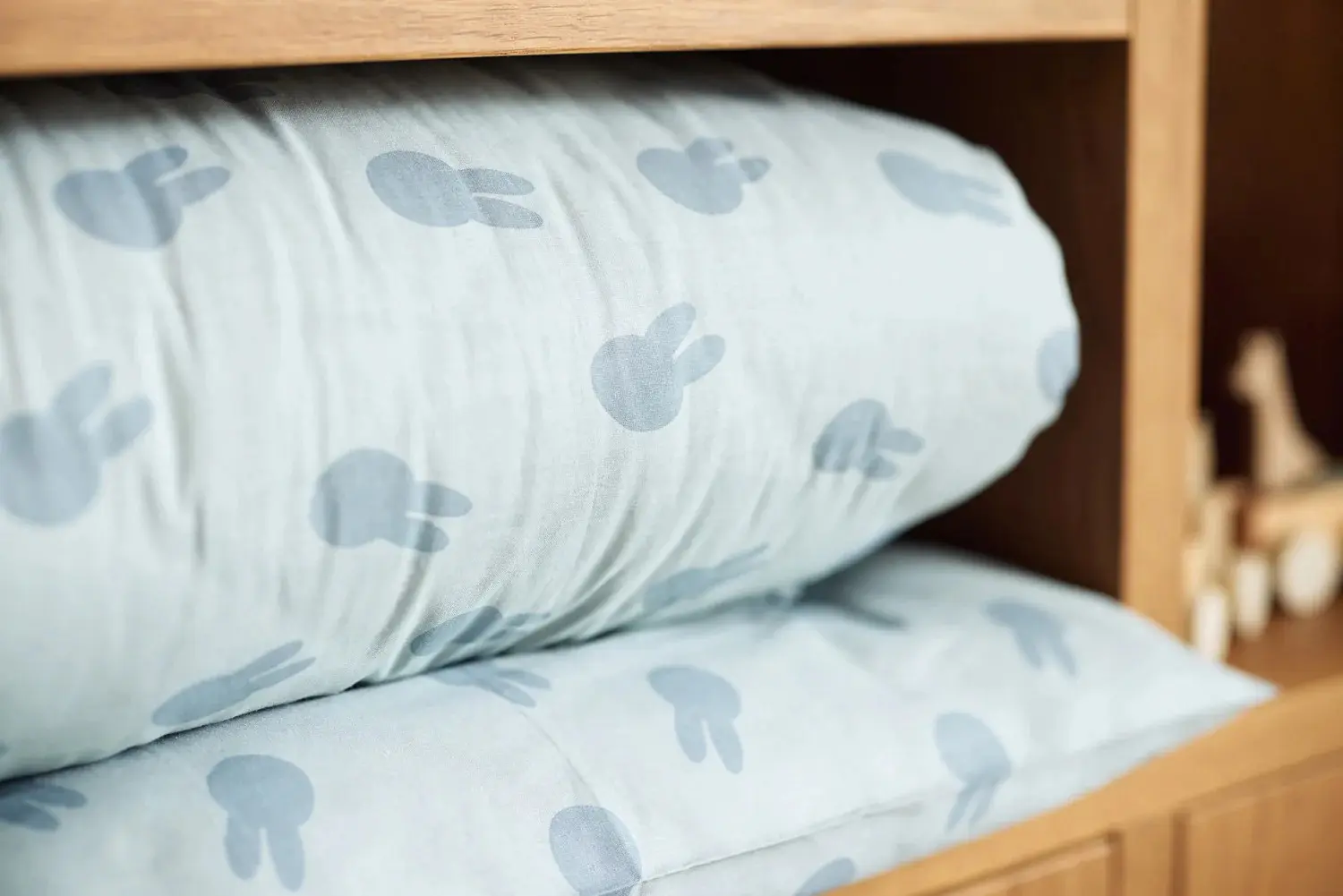 Детское постельное белье Jollein Miffy Shadow 100x140 (Sea Green) - 3