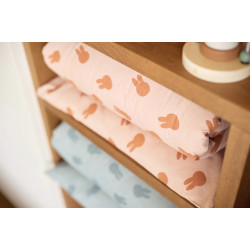 Детское постельное белье Jollein Miffy Shadow 100x140 (Sea Green) Thumb