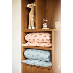 Lenjerie de pat pentru copii Jollein Miffy Shadow 100x140 (Wild Rose) Thumb