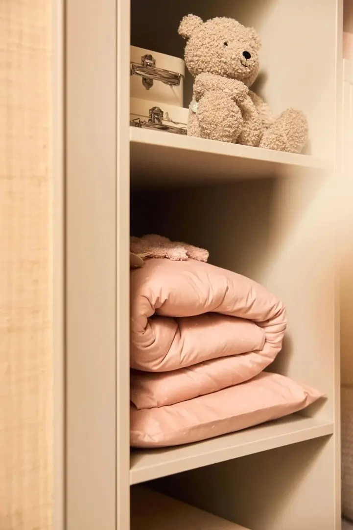 Детское постельное белье Jollein Twinkling 100x140 (Wild Rose)