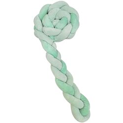 Бортик для детской кровати Kikka Boo 3 braids 180x12 (Mint) Thumb