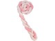 Bara de protectie pentru patut Kikka Boo 3 braids 210x20 (Pink)