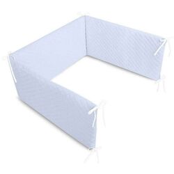 Bara de protectie pentru patut MimiNu 30x180 (Blue)