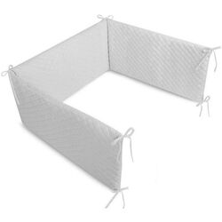 Bara de protectie pentru patut MimiNu 30x180 (Gray)