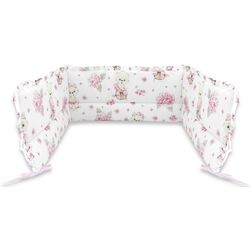 Bara de protectie pentru patut MimiNu Ballerina (Pink)
