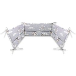 Bara de protectie pentru patut MimiNu Dragons (Gray)