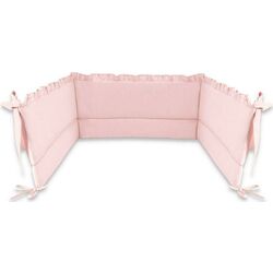 Bara de protectie pentru patut MimiNu Royal (Powder Pink)