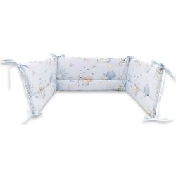 Bara de protectie pentru patut MimiNu Seals (Blue)