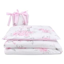 Lenjerie de pat pentru copii MimiNu Peonie (Pink)