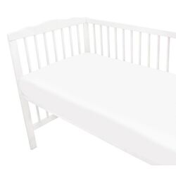 Cearsaf cu elastic MimiNu Jerse 60x120 (White) Thumb