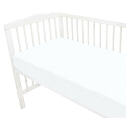 Cearsaf cu elastic MimiNu Jerse 70x140 (White) Thumb