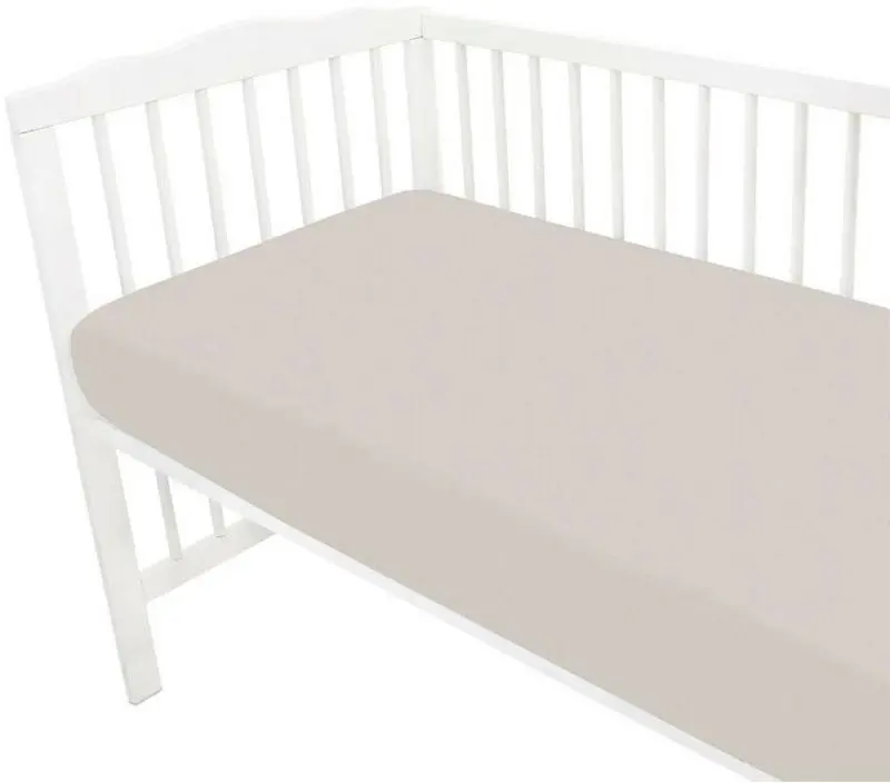 Cearsaf cu elastic MimiNu Royal 60x120 (Beige) - 2