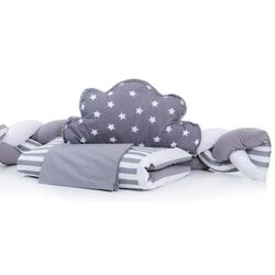 Детское постельное белье MyKids 6 ед 120x60 (Grey/White) Thumb