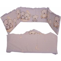 Детское постельное белье MyKids Bear On Moon 5 120x60 (Blue) Thumb