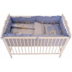 Детское постельное белье MyKids Bear On Moon 5 120x60 (Blue)